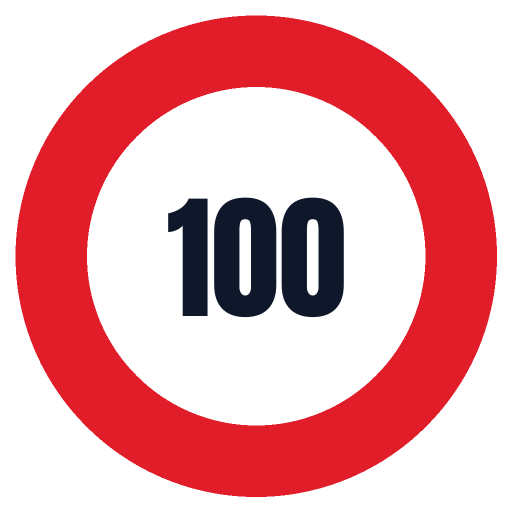 100