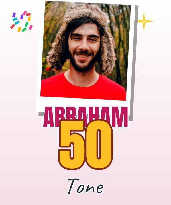 Transparent za abrahama — 50, Tone